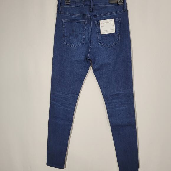AG Farrah High Rise Skinny Cloud Soft Denim in Fave 28 - Picture 5 of 8